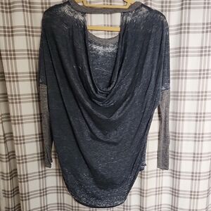 Chaser Keyhole Back Cutout Top Medium Dolman Sleeves SEXY